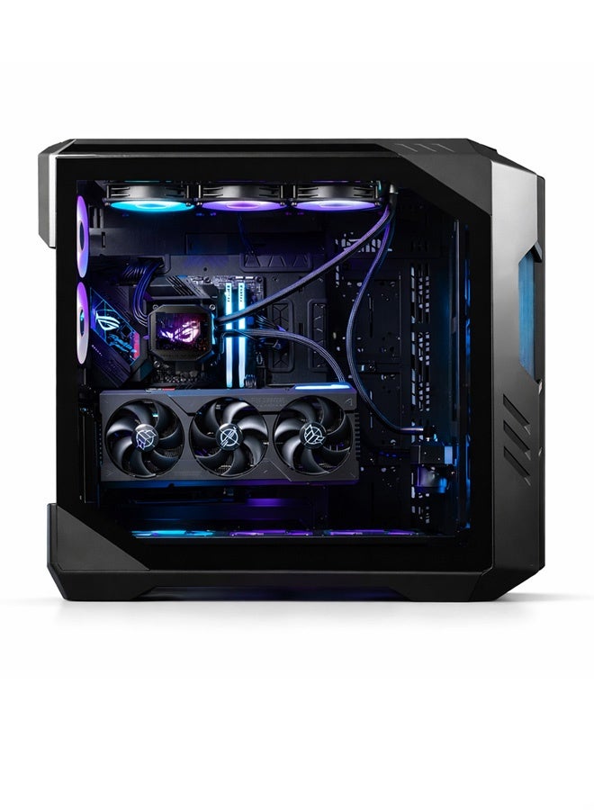 Game Sekret Fusion Gaming PC - Intel Core Ultra 9-285K | GeForce RTX 5080 16GB | 32GB DDR5 RAM-1TB NVMe SSD | 360mm w/LCD Liquid Cooler-Z890 MB-1000W Platinum PSU | WiFi-Bluetooth-Windows 11 Pro | Game Sekret Desktop Computer | 1 Year Warranty black - Image 2